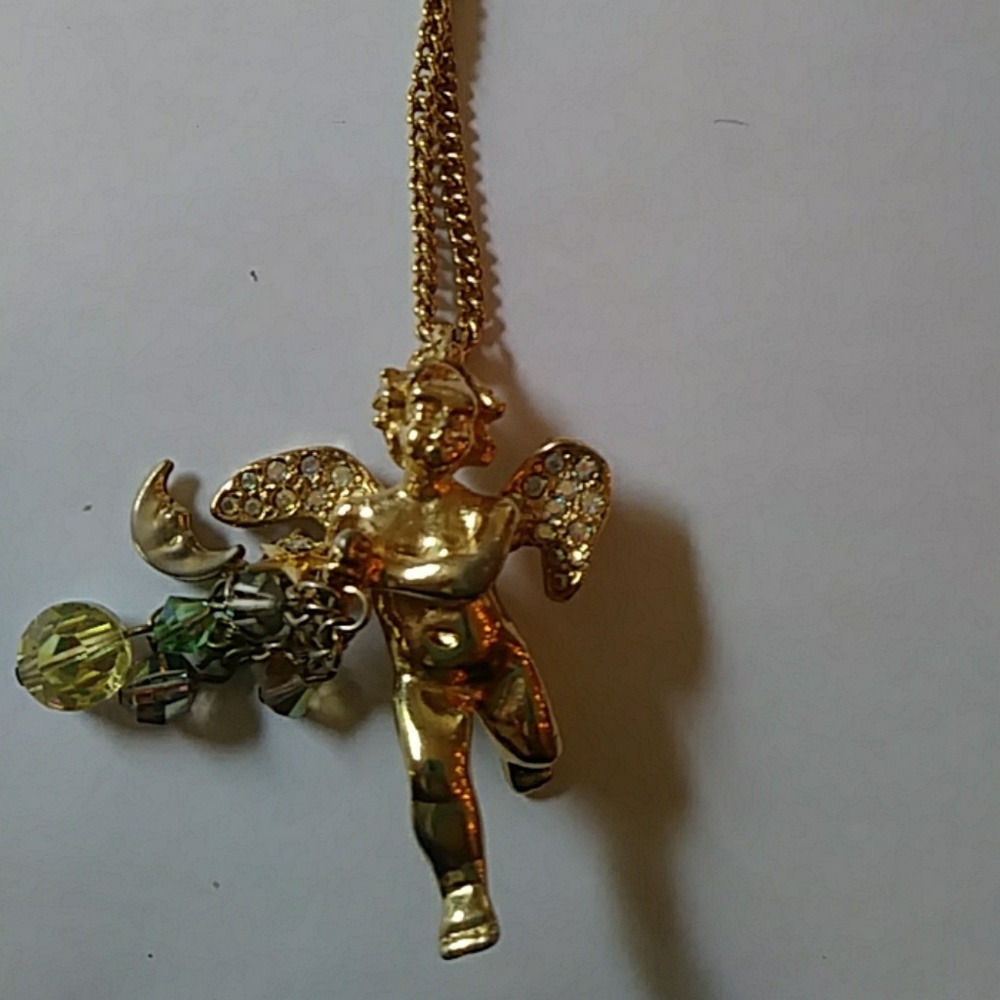 Kirk's Folly Necklace with Angel